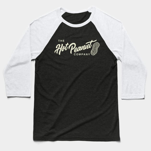 The Hot Peanut Company Baseball T-Shirt by Wright Art